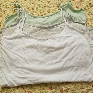 Lot of 3 Old Navy Fitted Cami